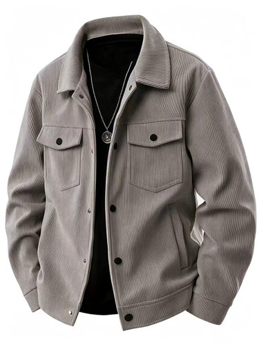 Men corduroy overshirt - men's,