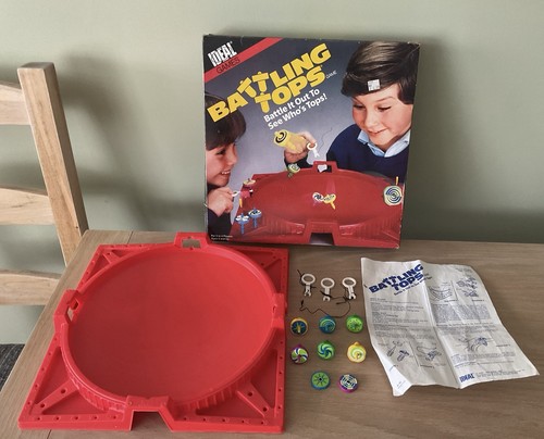 Vintage battling tops board - battling,