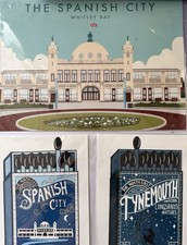 Whitley Bay & Tynemouth Prints X 3