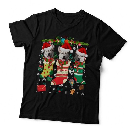 Siberian husky christmas - husky,