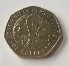 2007 CIRCULATED 50p 100 YEARS