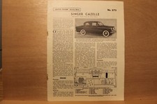 Original SINGER GAZELLE