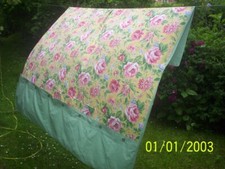 Laura Ashley Country Roses double vintage duvet cover pink yellow green