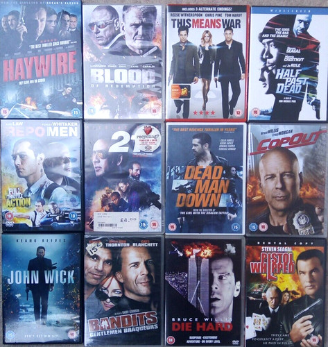 Action thrillers movies dvd - thrillers,