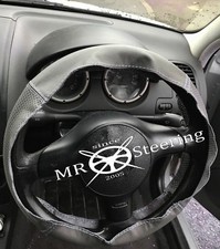 GREY TWO TONE LEATHER STEERING