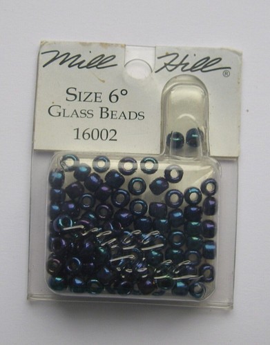 Mill hill glass beads - hill,