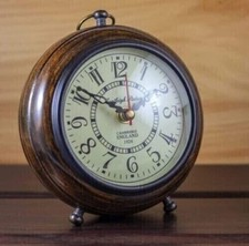 Antique Wooden Table Clock For Home And Office Decoration