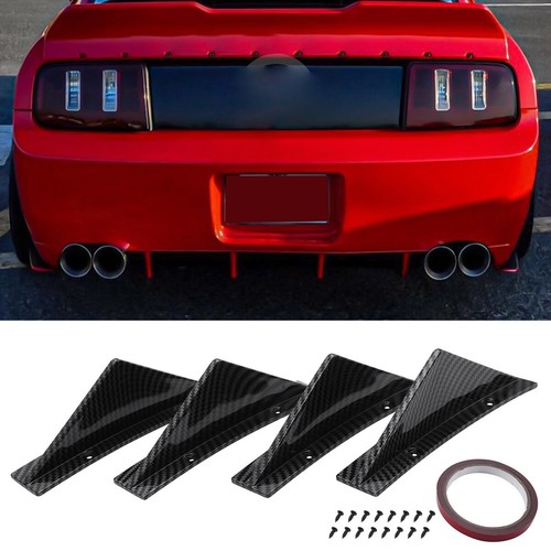 4pcs carbon fiber - carbon, rear