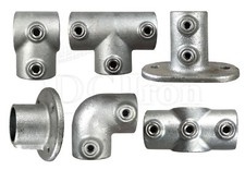 Key clamp handrail system - key,
