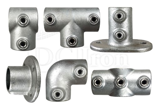 Key clamp handrail system - key,