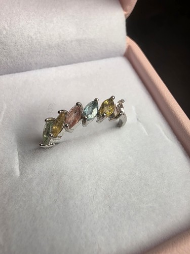 Natural mixed tourmaline s925 - natural,