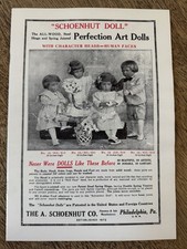 Vtg SCHOENHUT DOLL Catalog
