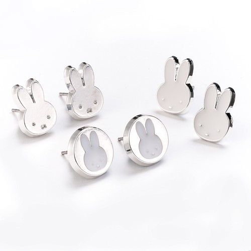 Miffy earring stud - miffy, set