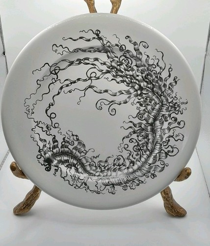 Rare retro wood sons plate - sons,