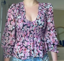 Worn Once ZARA Floral Chiffon