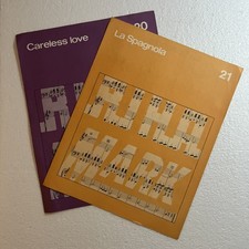  Careless love & La Spagnola sheet music RIHA Mark 20/21.