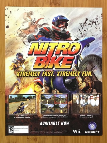 Nitro bike nintendo wii 2008 - nitro,