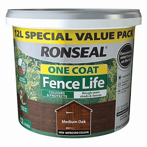 Ronseal one coat - ronseal, life