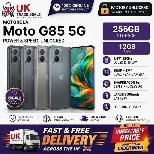 Motorola moto g85 grey - moto,