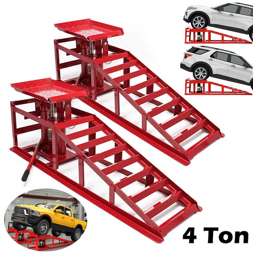 Hydraulic car ramps heavy - ramps,