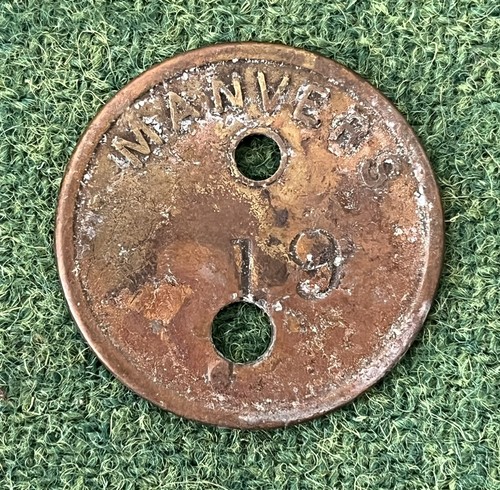 Manvers colliery pit brass - colliery,