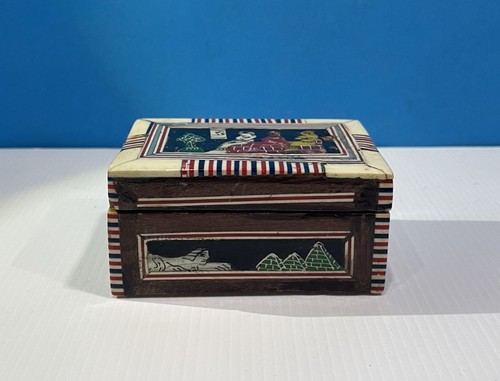 Stunning small vintage inlaid - small,