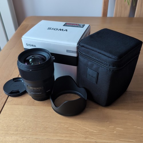 Sigma 35mm dg - dg, hsm