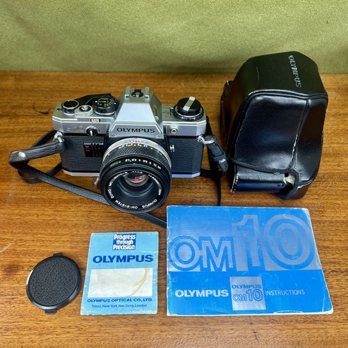 Vintage olympus om10 35mm slr - vintage,