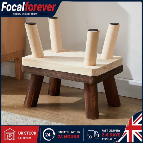 Wooden step stool low - step,