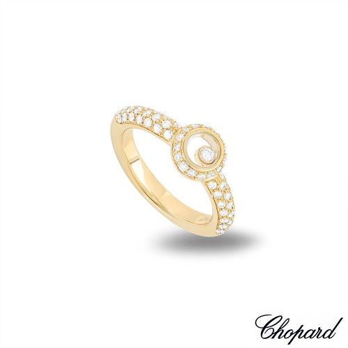 Chopard yellow gold happy - yellow,