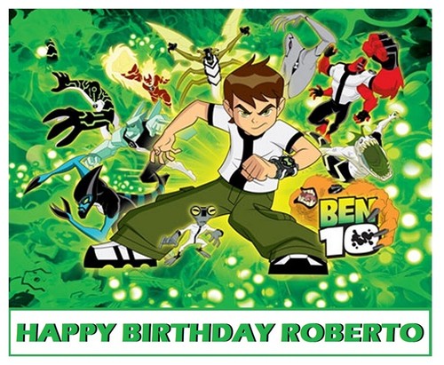 Ben edible cake - 10,