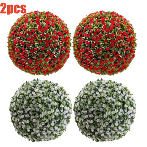 Artificial topiary balls 2pcs - balls,