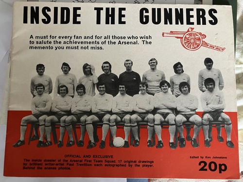 Arsenal 70s 80s memorabilia - arsenal, 70s/80s
