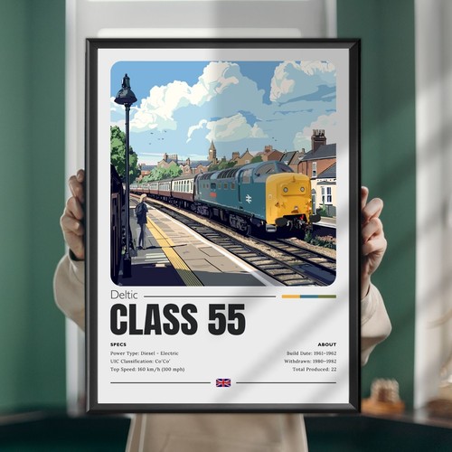 Class deltic poster print - class, poster,