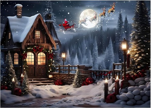 7x5ft christmas backdrop - 7x5ft,