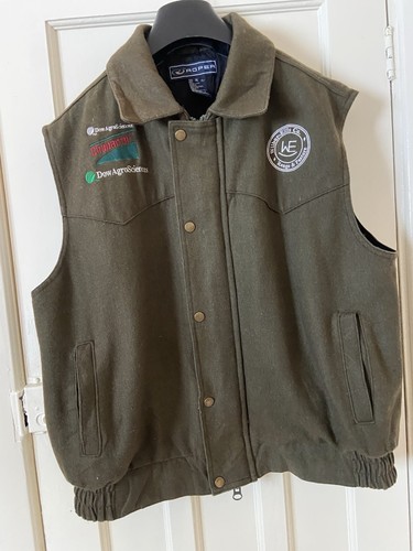 Men pure wool - pure, green