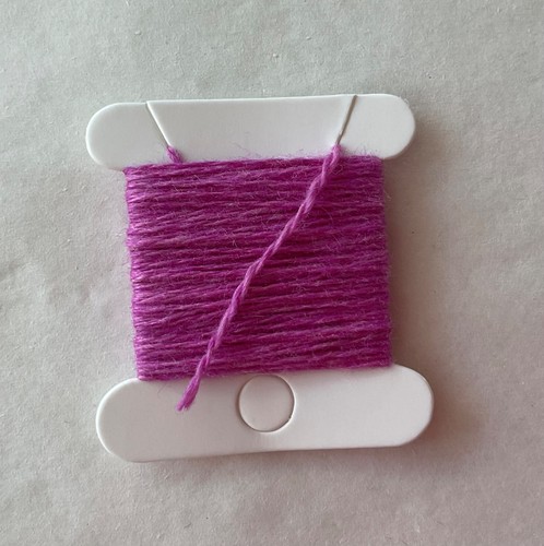 Cerise pink cashmere darning - cerise,