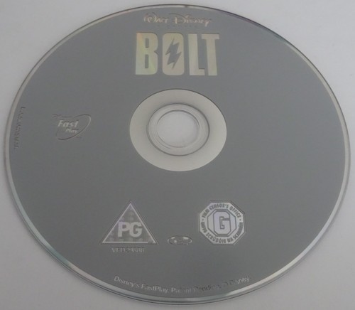 Bolt disc only - (dvd,, 2009)