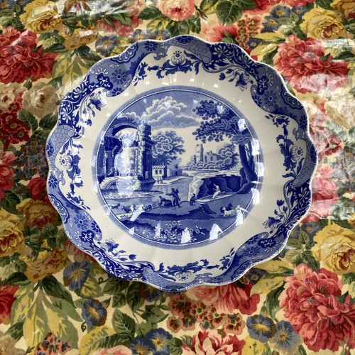 Spode blue italian - italian, large