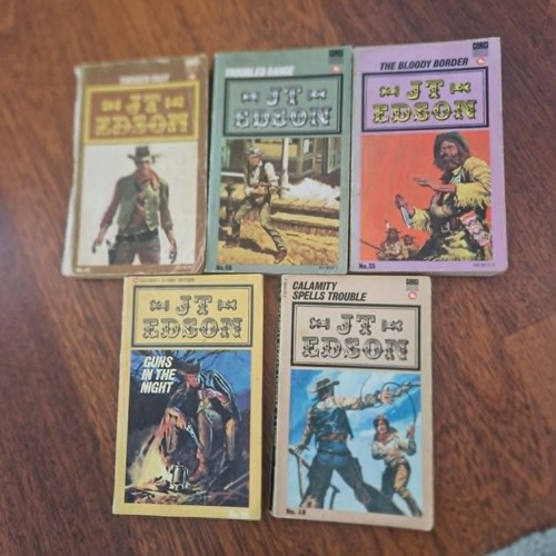 Edson western cowboy book - jt,