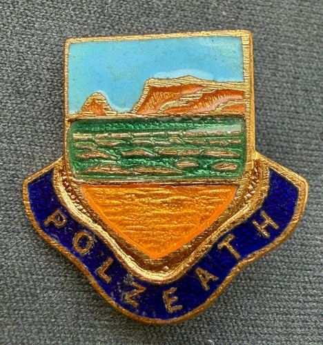 Polzeath cornwall enamel - , pin