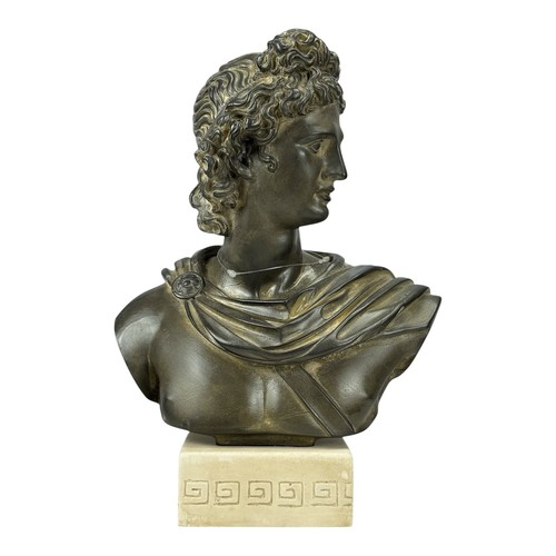 Apollo greek roman god bust - greek,