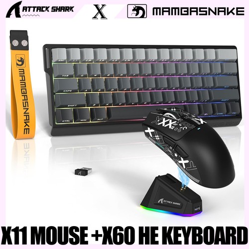 Attack shark x11 mouse and - shark, x60