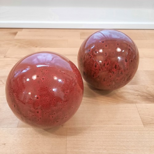 Red ceramic glossy - ceramic, glazed