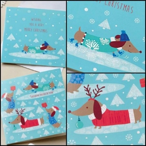 Christmas cards cute - 4,