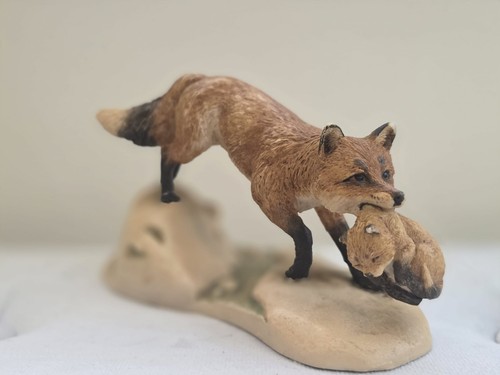 Heredities fox cub figurine - heredities,