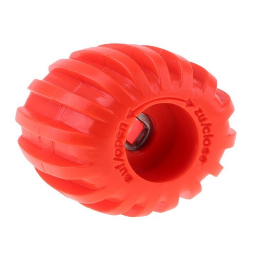 Scuba diving tank valve off - tank, on