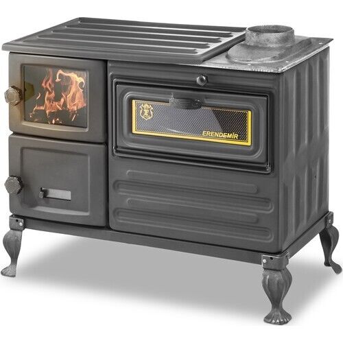 Enameled cast iron wood - cast,