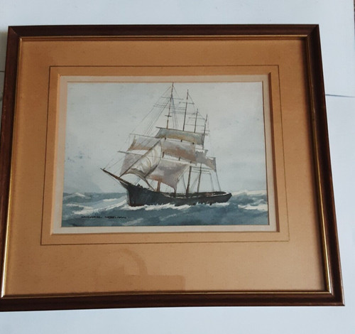 Framed and signed michael - and,