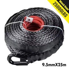 25000lbs winch rope synthetic - winch,